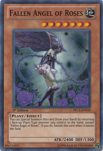 Fallen Angel of Roses [PRC1-EN010] Super Rare 