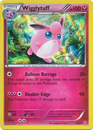 Wigglytuff (30/30) [XY: Trainer Kit 1 - Wigglytuff] 