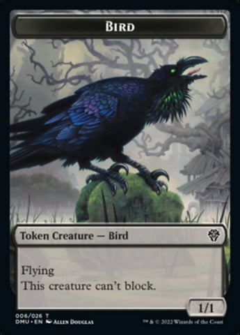 Bird Token (006) [Dominaria United Tokens] 