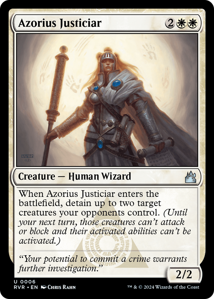 Azorius Justiciar [Ravnica Remastered] 