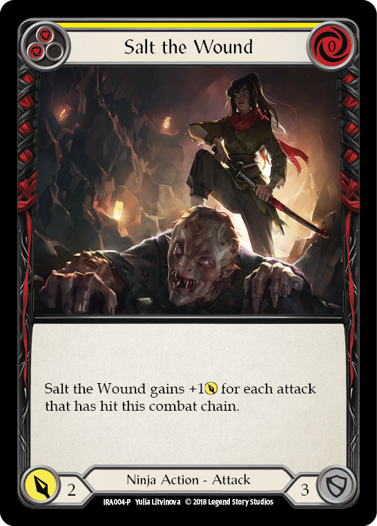 Salt the Wound [IRA004-P] (Ira Welcome Deck) 1st Edition Normal 