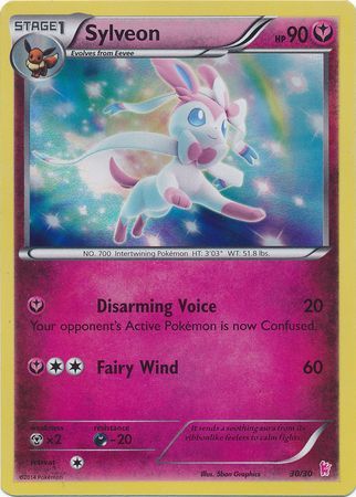Sylveon (30/30) [XY: Trainer Kit - Sylveon] 