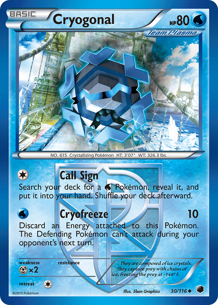 Cryogonal (30/116) [Black &amp; White: Plasma Freeze] 