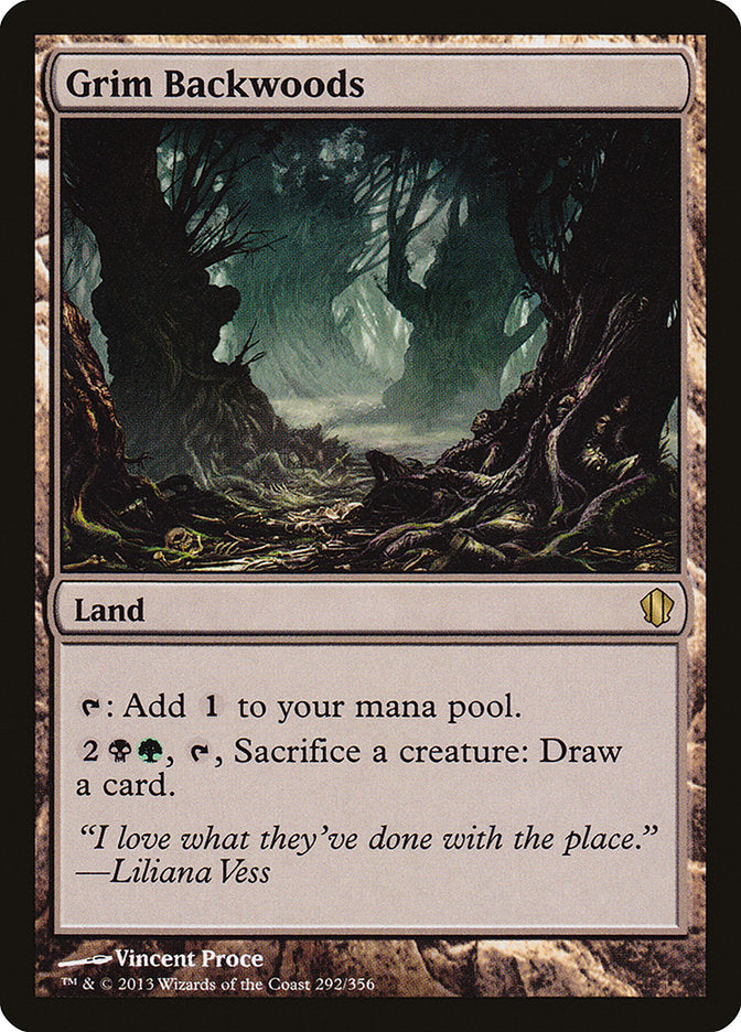 Grim Backwoods [Commander 2013] 