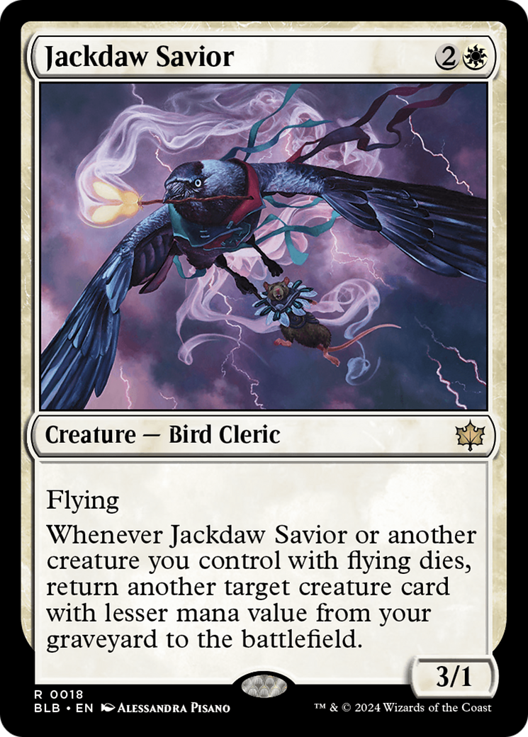 Jackdaw Savior [Bloomburrow] 