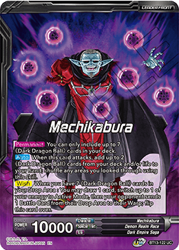 Mechikabura // Dark King Mechikabura, Restored to the Throne (Uncommon) (BT13-122) [Supreme Rivalry] 
