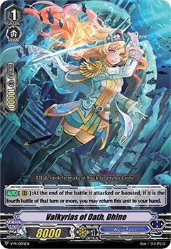 Valkyrias of Oath, Dhine (V-PR/0075EN) [V Promo Cards]