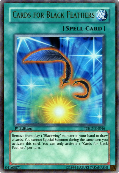 Cards for Black Feathers [TSHD-EN046] Ultra Rare 
