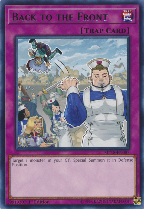 Back to the Front [MP18-EN087] Rare 