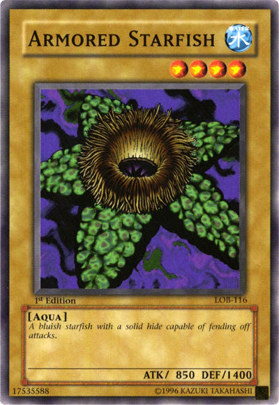 Armored Starfish [LOB-116] Common 