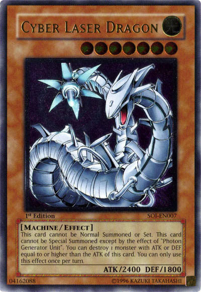 Cyber ​​Laser Dragon (UTR) [SOI-EN007] Ultimate Rare 