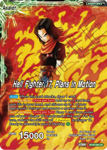 Android 20 &amp; Dr. Myuu // Hell Fighter 17, Plans in Motion (BT20-055) [Power Absorbed] 