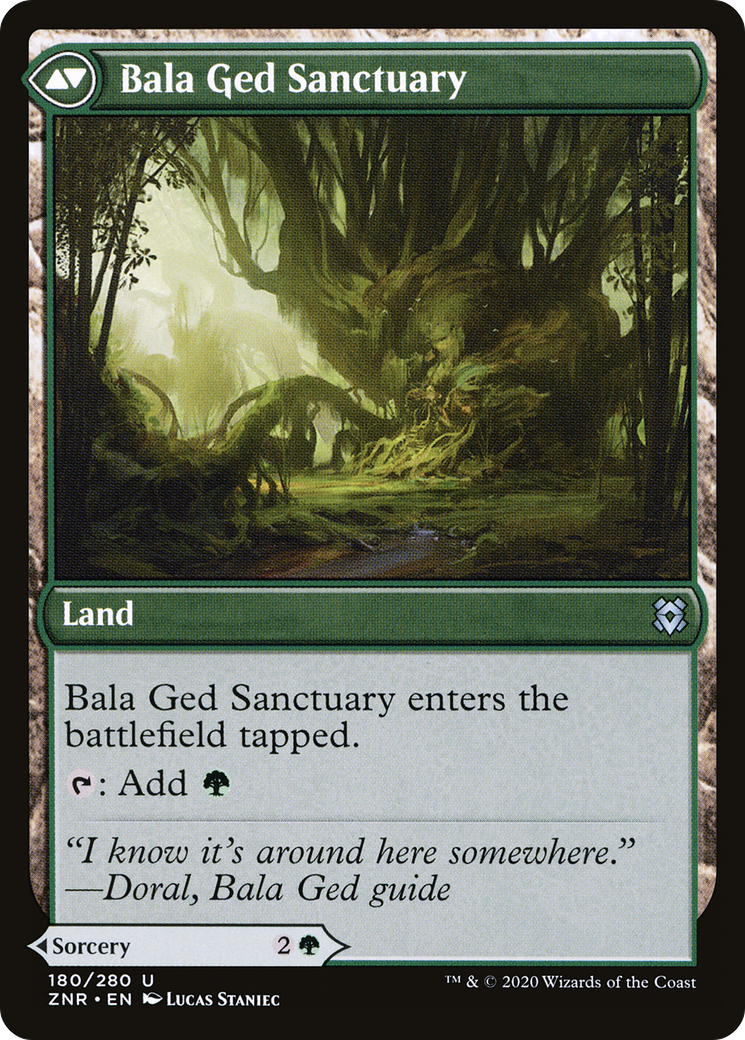Bala Ged Recovery // Bala Ged Sanctuary [Secret Lair: From Cute to Brute] 