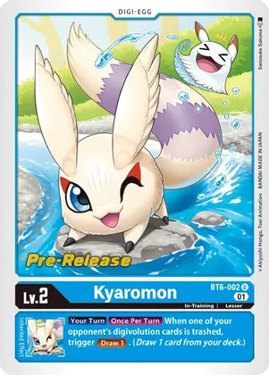 Kyaromon [BT6-002] [Double Diamond Pre-Release Cards] 