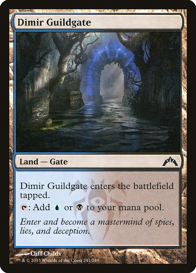 Dimir Guildgate [Gatecrash] 
