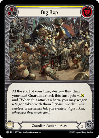 Big Bop (Yellow) [HVY084] (Heavy Hitters) Rainbow Foil 