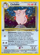 Clefable (1/64) [Jungle 1st Edition] 