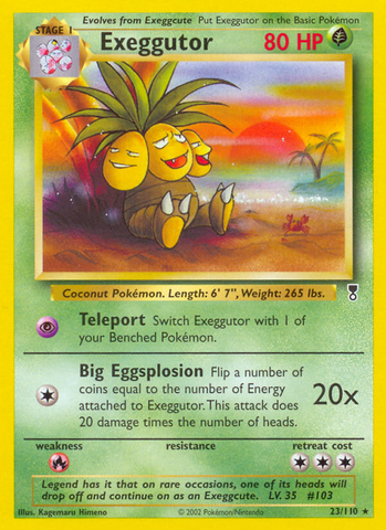 Exeggutor (23/110) [Legendary Collection] 