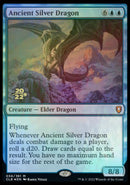 Ancient Silver Dragon [Commander Legends: Battle for Baldur's Gate Prerelease Promos] 