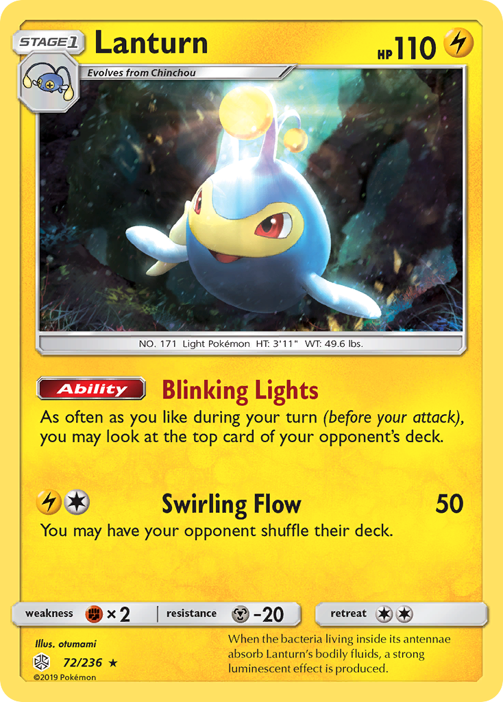 Lanturn (72/236) [Sun &amp; Moon: Cosmic Eclipse] 
