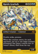 Riptide Gearhulk (Borderless) (First-Place Foil) [Aetherdrift] 