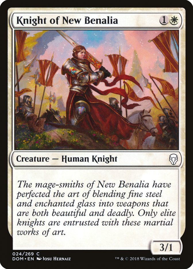 Knight of New Benalia [Dominaria] 