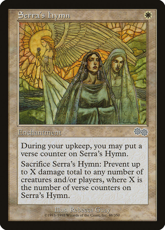 Serra's Hymn [Urza's Saga] 