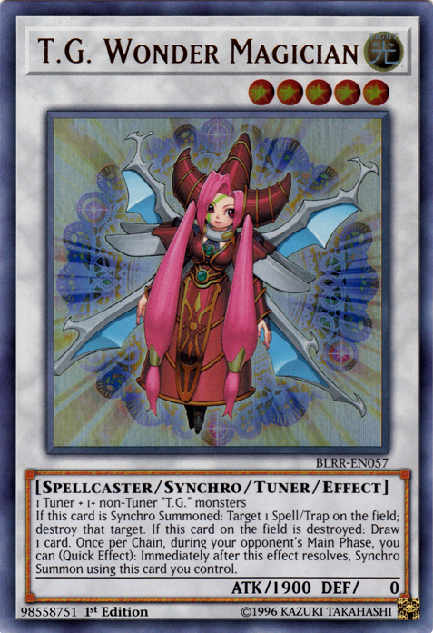 TG Wonder Magician [BLRR-EN057] Ultra Rare 