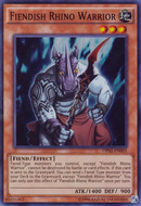 Fiendish Rhino Warrior [OP02-EN005] Super Rare 
