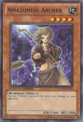 Amazoness Archer [GLD3-EN003] Common 