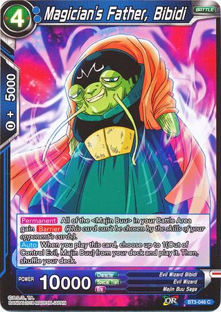 Magician's Father, Bibidi (BT3-046) [Cross Worlds] 