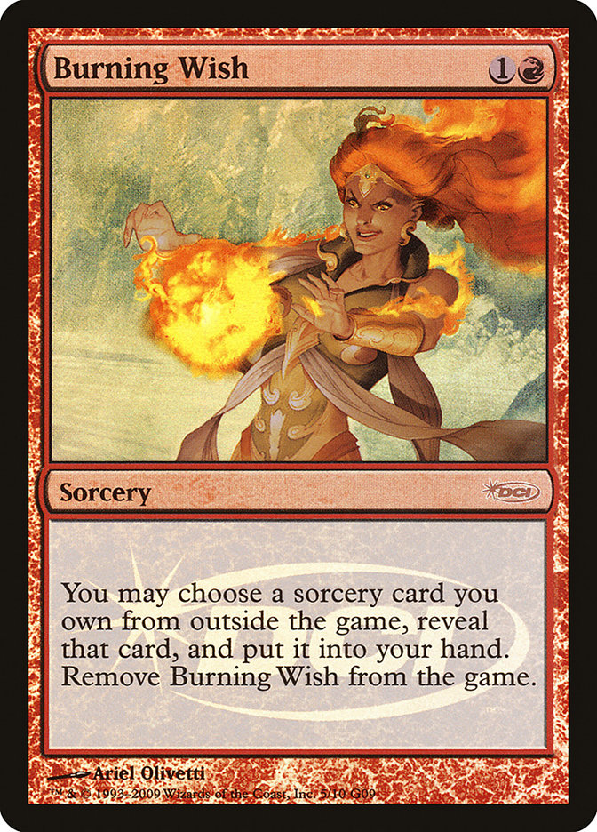 Burning Wish [Judge Gift Cards 2009] 
