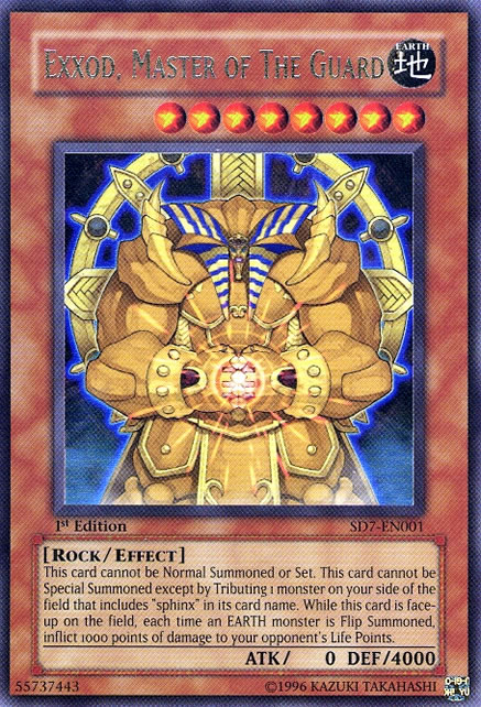 Exxod, Master of the Guard [SD7-EN001] Ultra Rare 