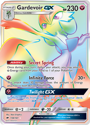 Gardevoir GX (159/147) [Sun &amp; Moon: Burning Shadows] 