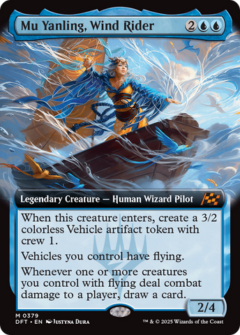 Mu Yanling, Wind Rider (Extended Art) [Aetherdrift] 