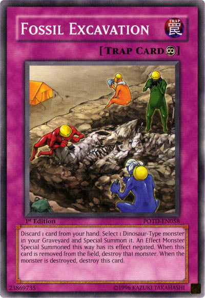 Fossil Excavation [POTD-EN058] Common 