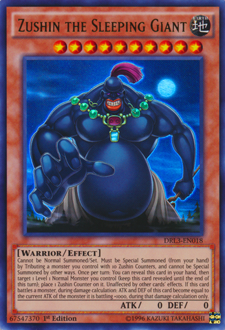 Zushin the Sleeping Giant [DRL3-EN018] Ultra Rare 
