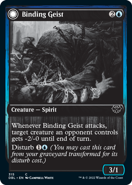 Binding Geist // Spectral Binding [Innistrad: Double Feature] 