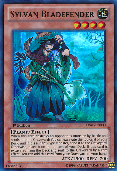 Sylvan Bladefender [LVAL-EN000] Super Rare 