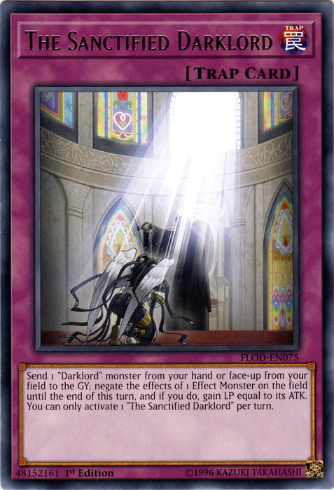 The Sanctified Darklord [FLOD-EN075] Rare 