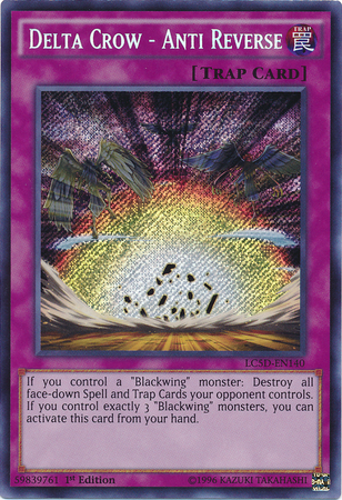 Delta Crow - Anti Reverse [LC5D-EN140] Secret Rare 