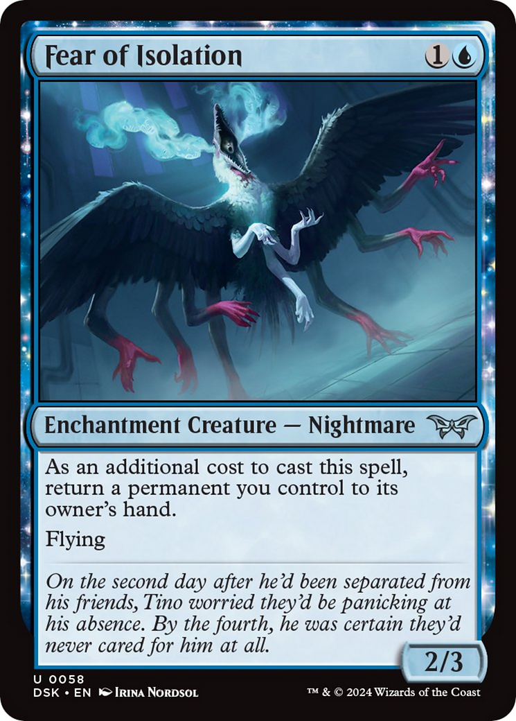 Fear of Isolation [Duskmorn: House of Horror] 