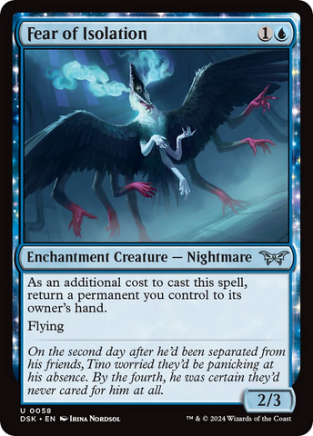 Fear of Isolation [Duskmorn: House of Horror] 