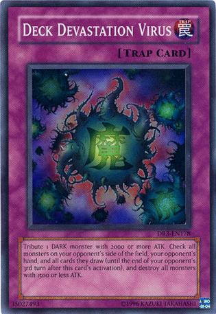 Virus de la dévastation du deck [DR3-EN178] Super rare 