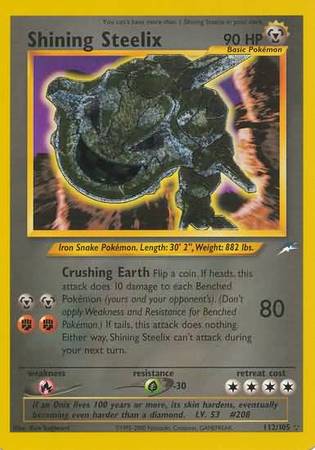 Shining Steelix (112/105) [Neo Destiny Unlimited] 