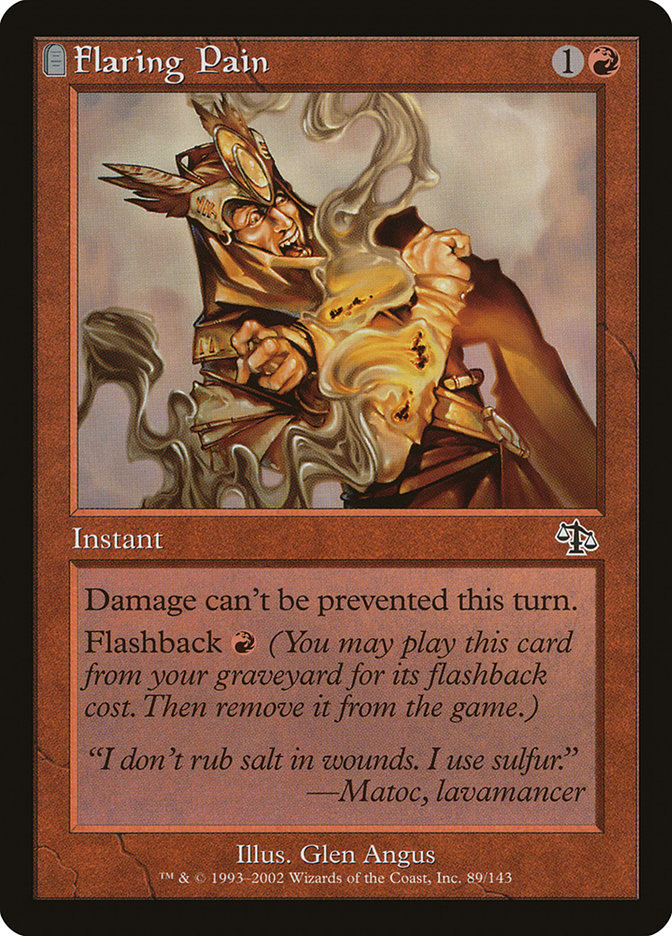 Flaring Pain [Judgment] 