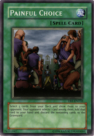 Painful Choice [DB1-EN033] Common 