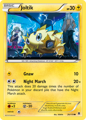 Joltik (26/119) [XY: Phantom Forces] 