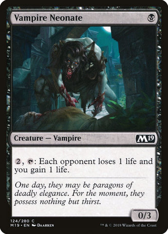 Vampire Neonate [Core Set 2019] 