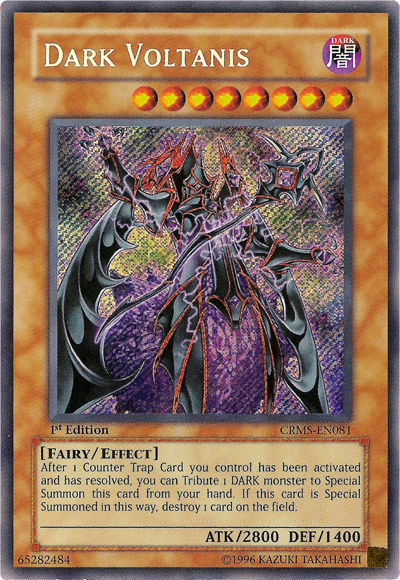 Dark Voltanis [CRMS-EN081] Secret Rare 